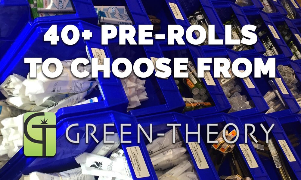 green_theory502's tweet photo. We have over 40 pre-rolls to choose from! We truly have something for everyone starting at $5!

#GreenTheory #Marijuana #Cannabis #Factoria https://t.co/eEiC0flXzI