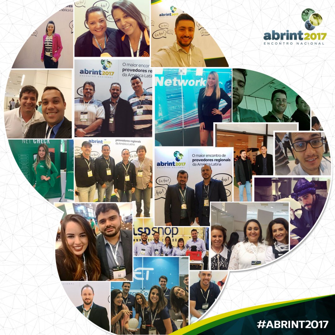 AbrintOficial's tweet photo. E o segundo dia do #ABRINT2017 segue bombando. 😃 📷
#ProvedorRegional #ABRINT https://t.co/nEKqB8nym5