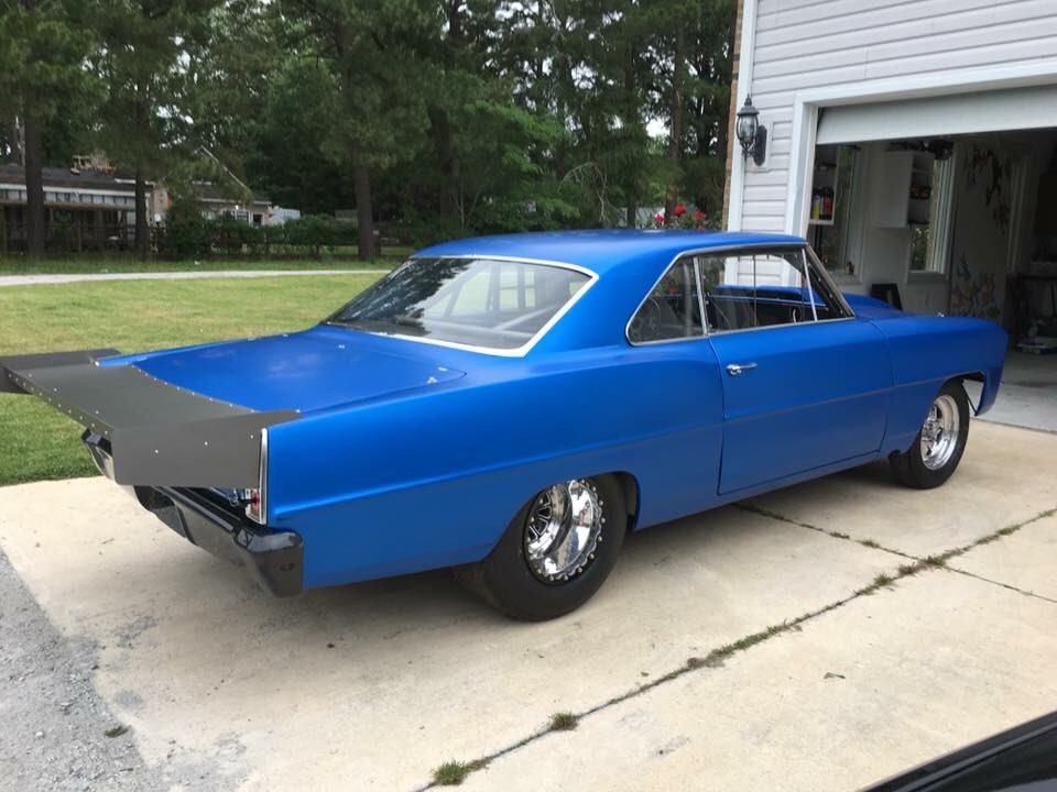 twsgraphics's tweet photo. Outside pics of this exterior color change on this sweet little Chevy II with @3MGraphics Satin Perfect Blue by @thewrapshark @MrsWrapShark https://t.co/GWtBmqe8IL