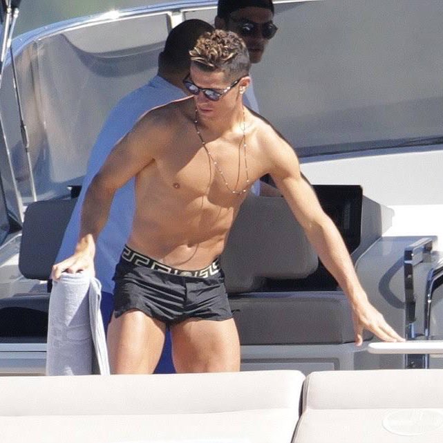 cristiano ronaldo versace