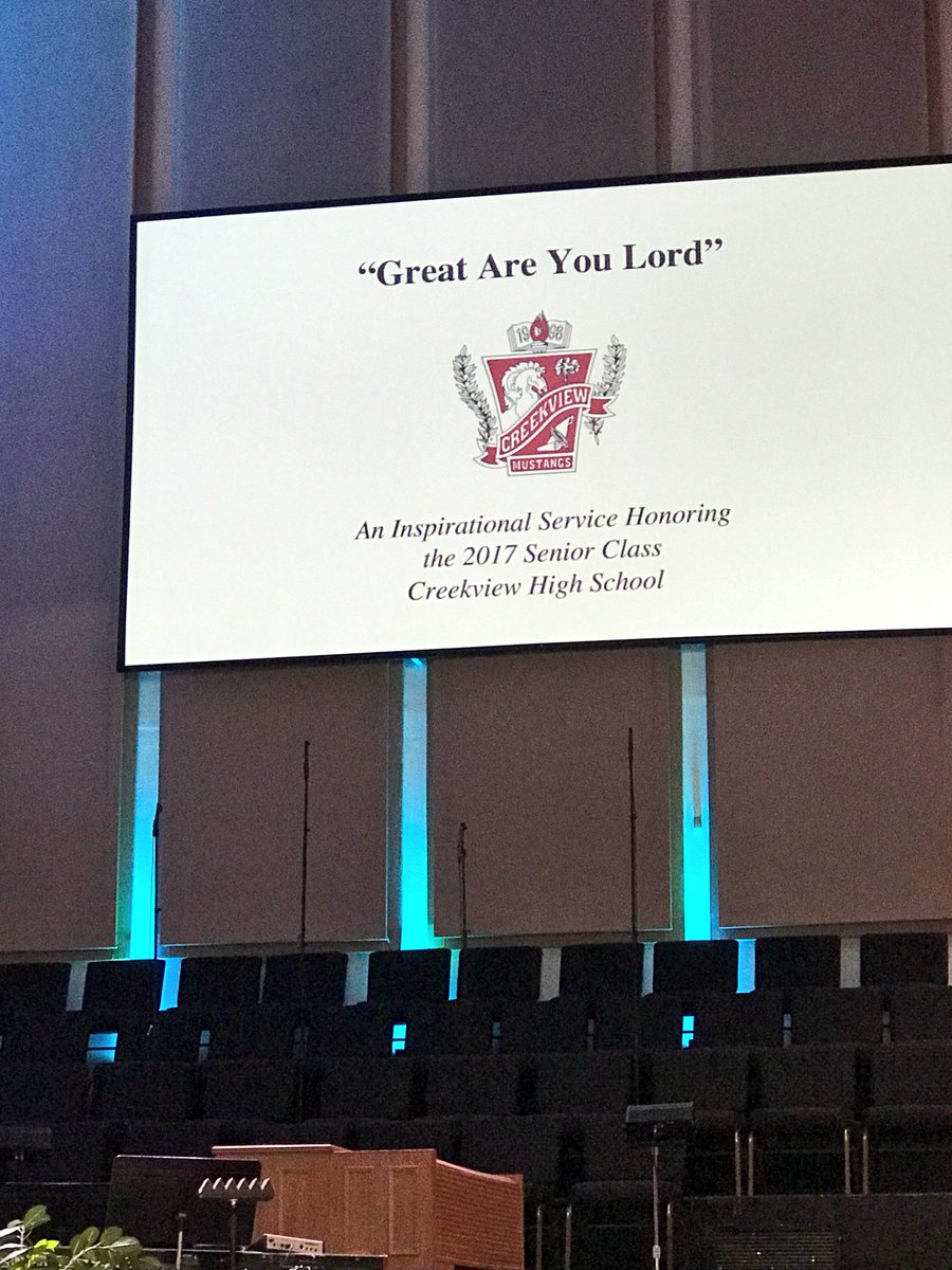 2017exec's tweet photo. Seniors, come to our Baccalaureate Service TONIGHT! https://t.co/mMrGejhwk6