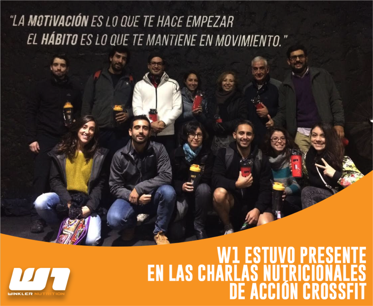 Nutrition_W's tweet photo. Winkler Nutrition estuvo presente en «Charlas Nutricionales» de Acción Crossfit . ¡W1 apoyando a la cultura fitness! https://t.co/p7bYrvkAXk