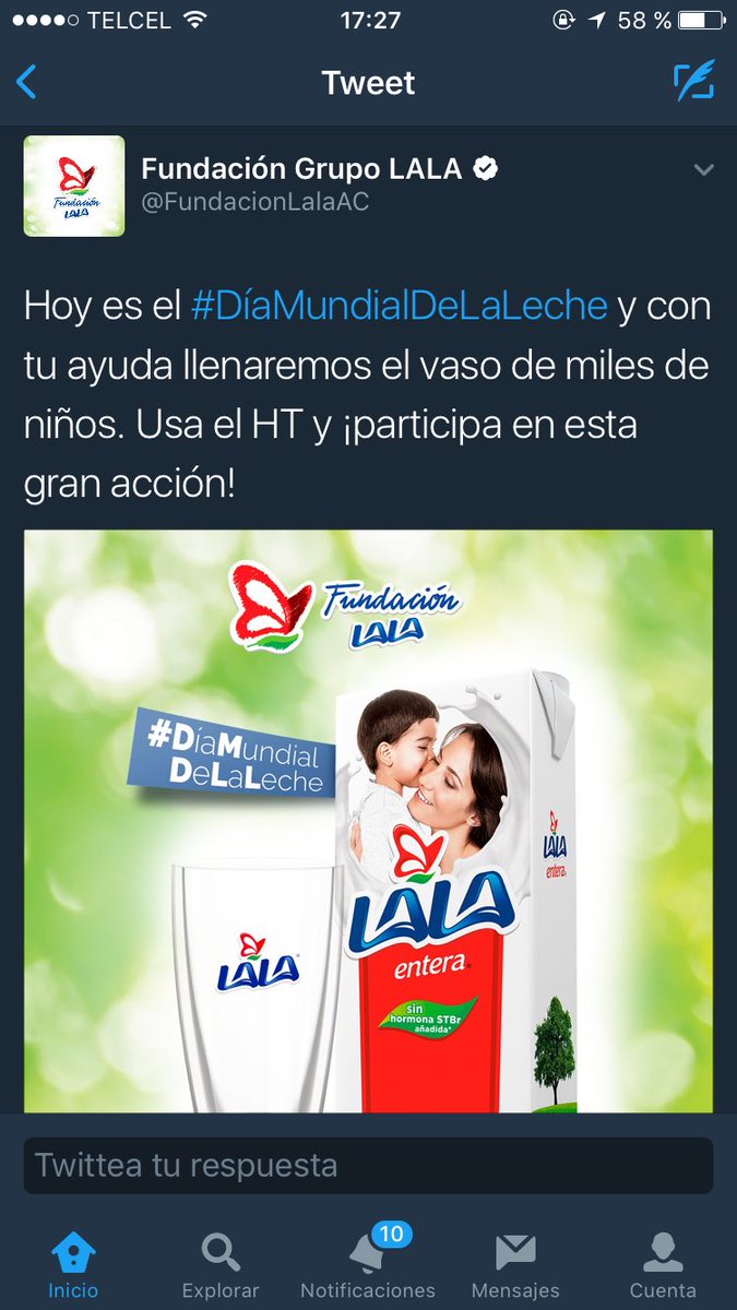 antomili's tweet photo. Nadie va a decir nada sobre el hashtag #DiaMundialDeLaLeche??? @rodrigosaiegh @agostinabagnato 🤔🍼 https://t.co/YC8ICT7rPn