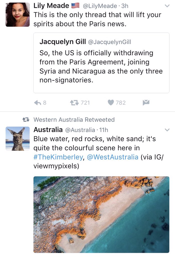 DorsetLondoner's tweet photo. @LilyMeade @FranceJim And this (below) @WestAustralia #globalgem #ParisAgreement #Trump #Dump https://t.co/wYQ2RBGBaI