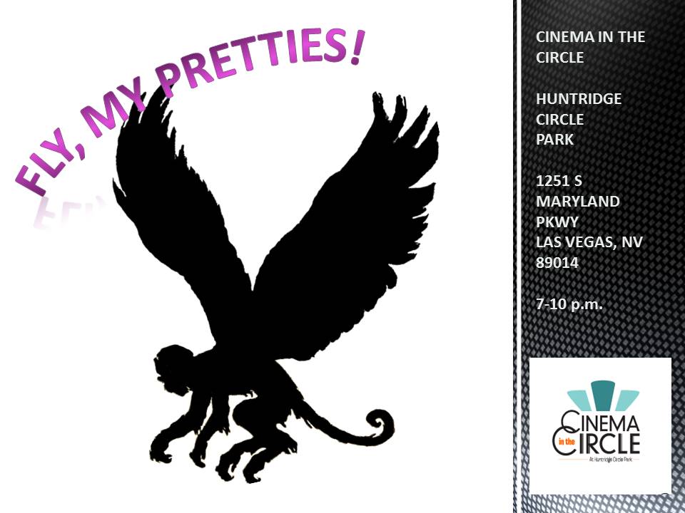 Fly, my pretties, to #CinemaInTheCircle tomorrow night, June 2, for The Wizard Of Oz!  Click here for more: facebook.com/events/1496727…