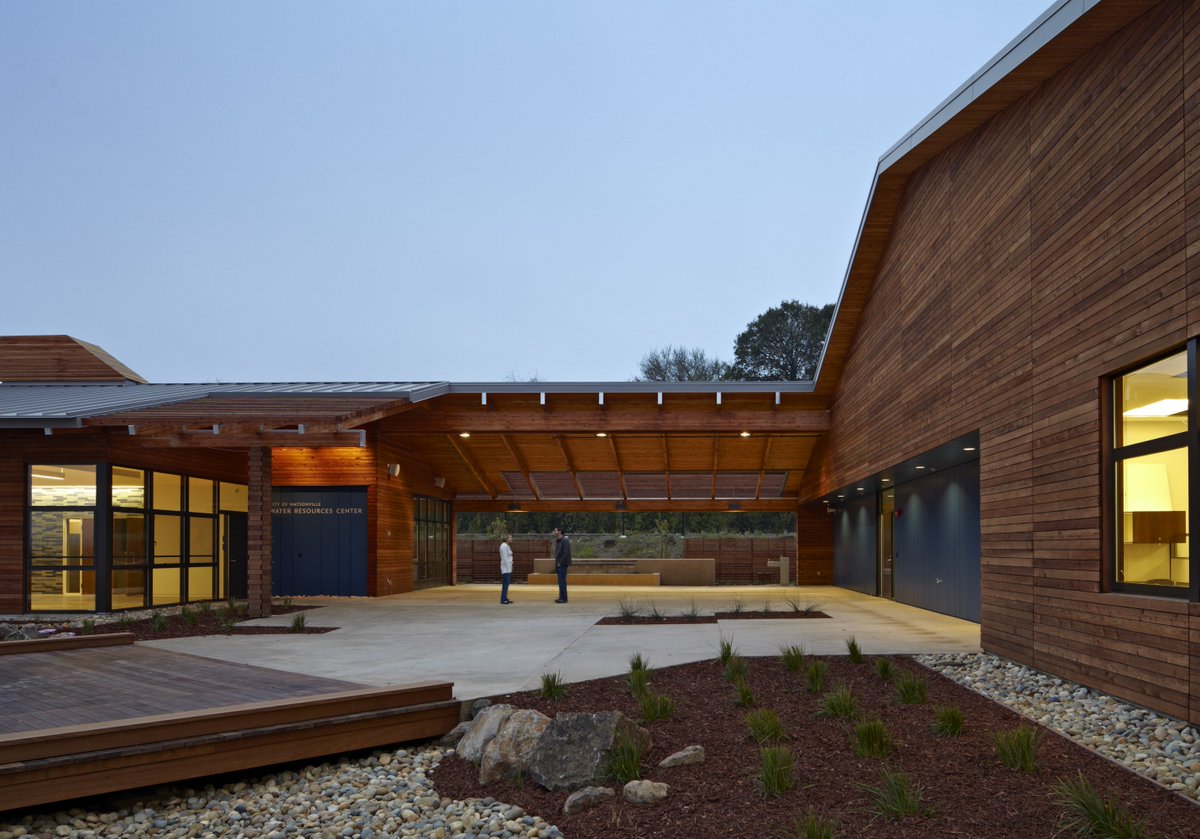 wrnsstudio's tweet photo. #tbt the Net Zero Electricity Watsonville Water Resources Center supports local agriculture + protects the bay 
Photo by: Bruce Damonte https://t.co/3hHSWSn7Se