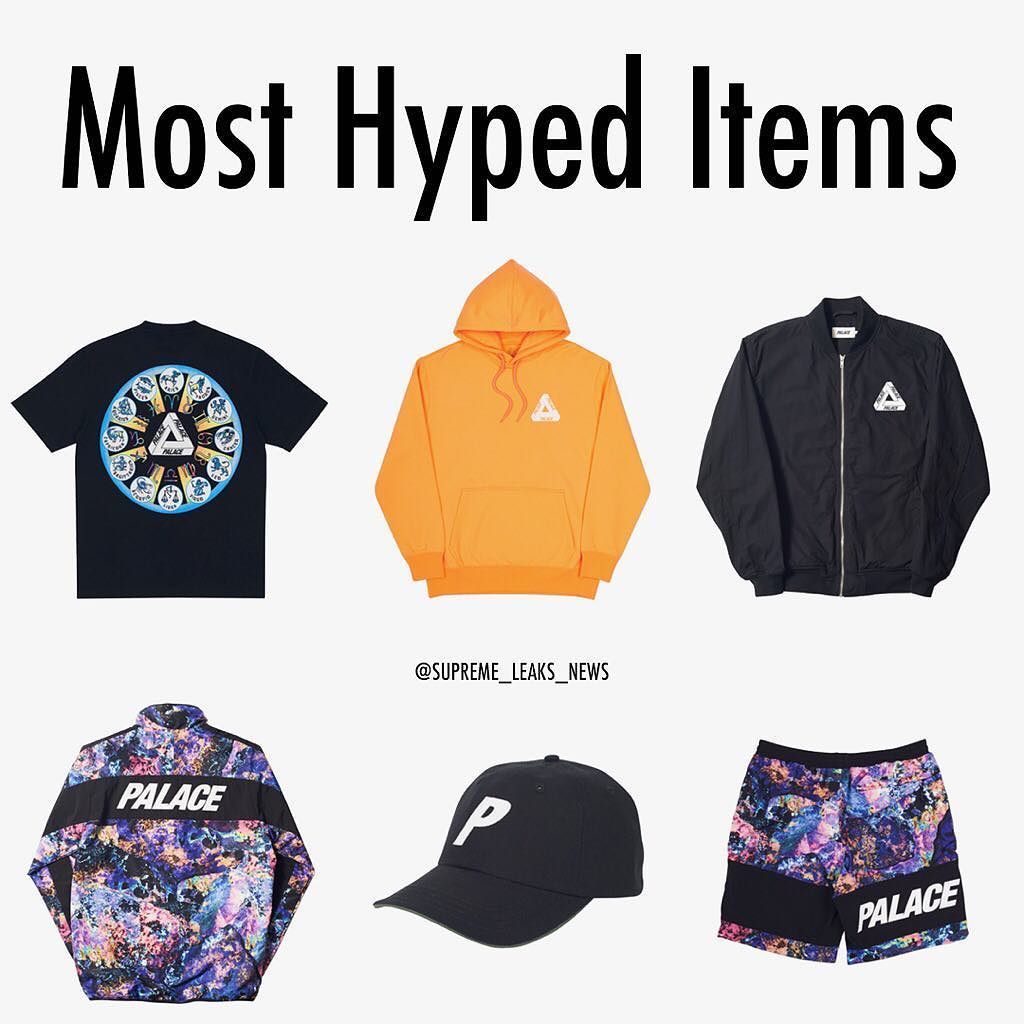 most hyped supreme items