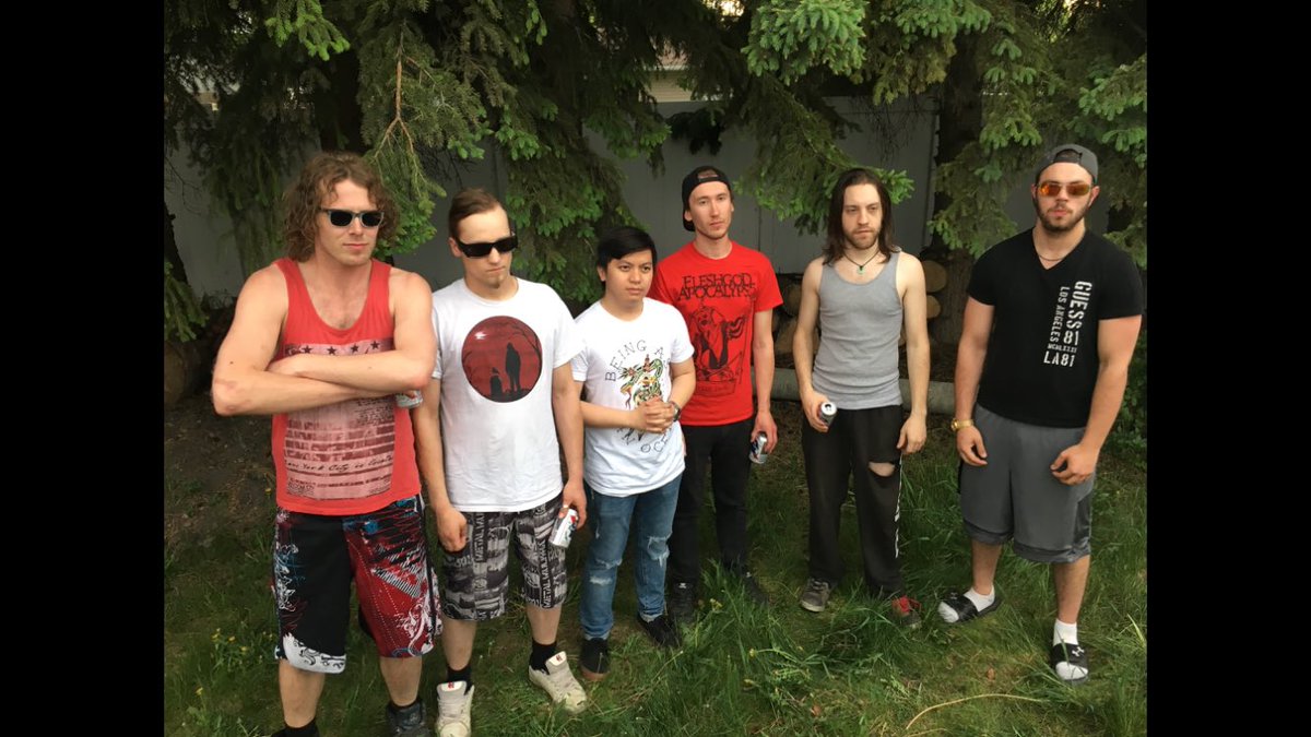 followthesorrow's tweet photo. Pleased to announce the return of founding member and original bassist Jack Sutherland!

A big thanks to Jay Michalski for filling in for us https://t.co/d9GX8TZjoO