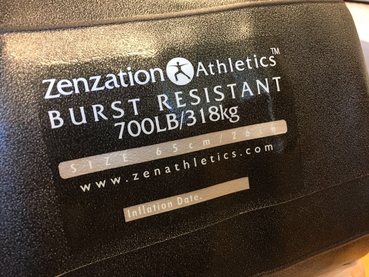 ZenzationA's tweet photo. #Zenzation #ExerciseBall is burst resistant up to 700 lbs. Check out the production photo. https://t.co/ftlBfVgdJW