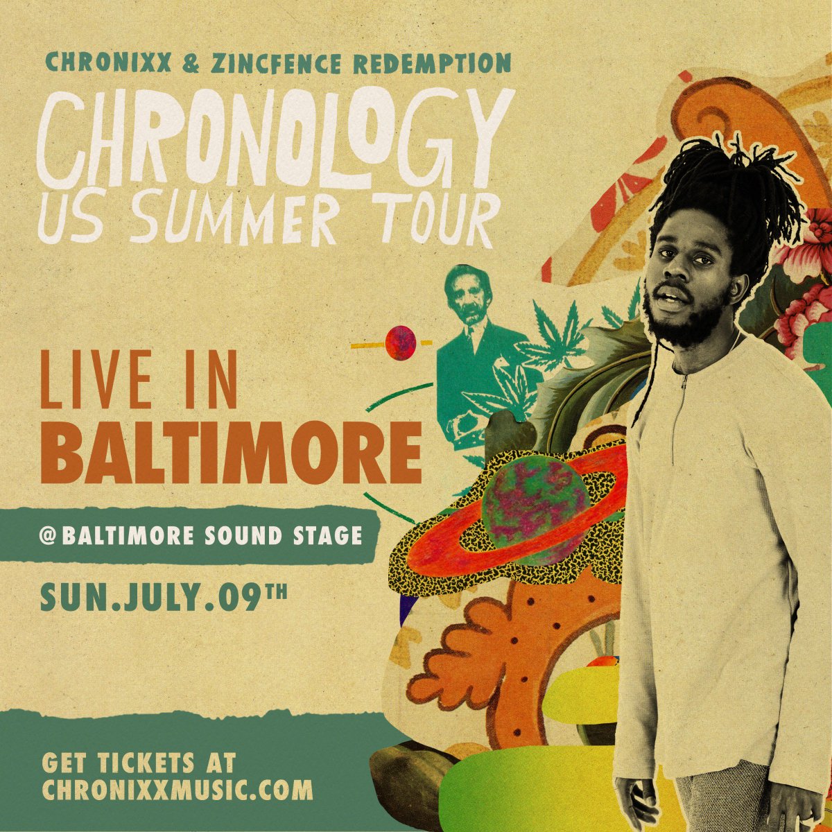 ChronixxMusic's tweet photo. Baltimore @ Baltimore Sound Stage on July 9th #ChronologyTour tickets at https://t.co/JgTJCLBAtx https://t.co/2NSGaTExIn