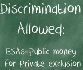 ACLUNV's tweet photo. .@RobersonForNV should explain why taxpayers should fund private school discrimination with public dollars.  https://t.co/iaZE5UMkx8 #nvleg https://t.co/pqjXEYZm0R