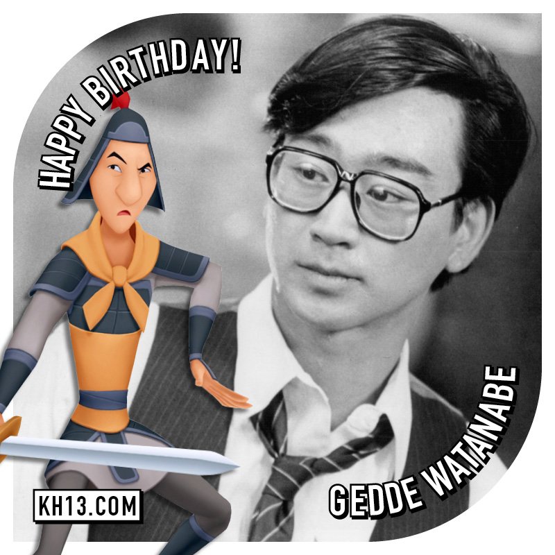  Happy 62nd birthday to Gedde Watanabe, original voice of Ling in 2! 
 