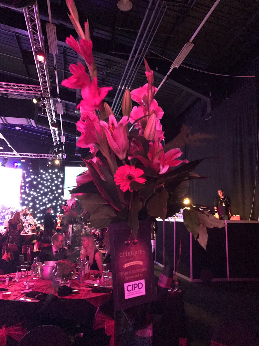 cherriesawards's tweet photo. Thank you to @CIPD. Table sponsors 2017. #cherries2017 https://t.co/hzGeEdIor8