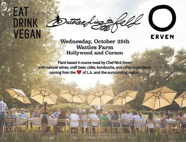 eatdrinkvegan's tweet photo. We're presenting the first plant-based @out_inthefield on 10/25 with @ErvenRestaurant! Get more information here. https://t.co/dbsbvwdxhy https://t.co/xajZGcz39v