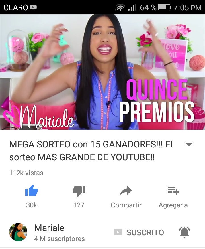 Eliihx3's tweet photo. @MarialeOficial #ElSorteoMasGrande <3 https://t.co/269MraK2NV