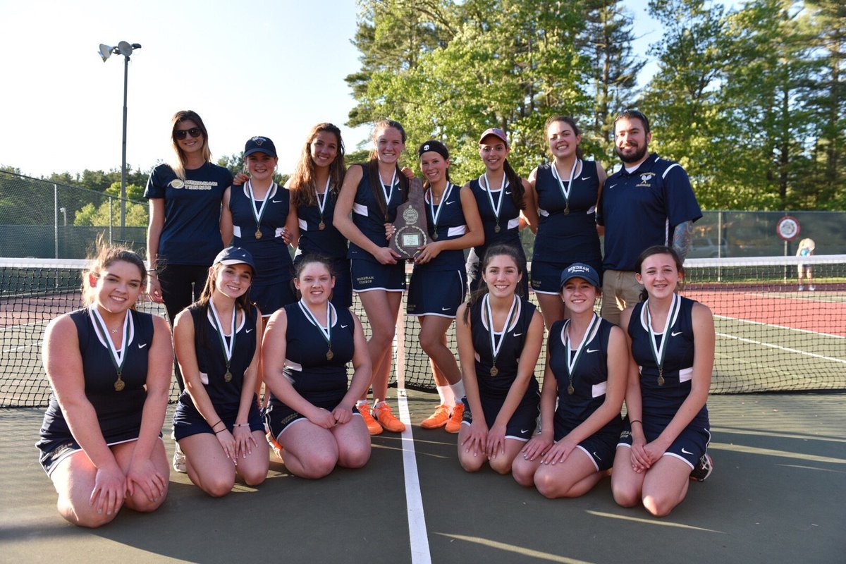 WindhamAthletic's tweet photo. @whs10nis State Champions, well done by all to battle to the end and finish strong.  #jagpride https://t.co/LR0tGx7QIB