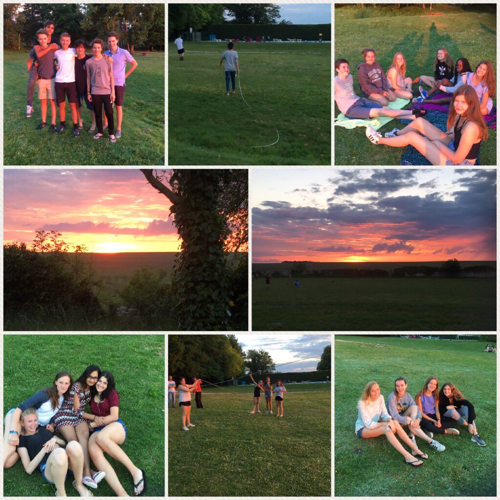 freyk_math's tweet image. Final day in the #Loire2017 gave us a beautiful sunset. Great field trip, can&apos;t believe it&apos;s almost over. #MSLearns