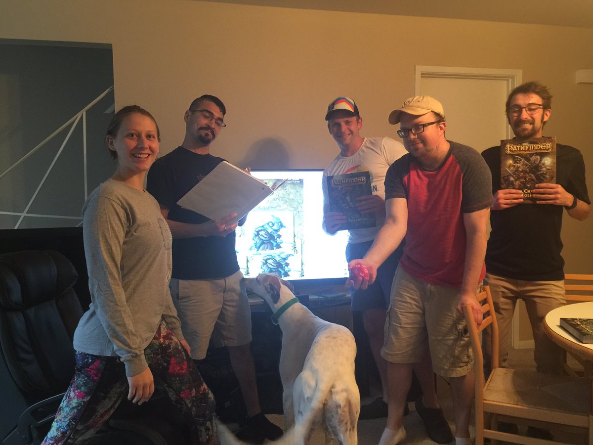 JKuhl47's tweet photo. @glasscannonpod check out our Tuesday game night! #GCP https://t.co/ly3OMzfyMk