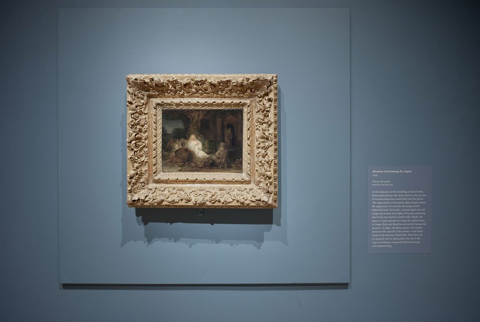 artdaily's tweet photo. Frick Collection opens "Divine Encounter: Rembrandt's Abraham and the Angels" https://t.co/pnxNulP7AB https://t.co/AjGK8pUFhQ