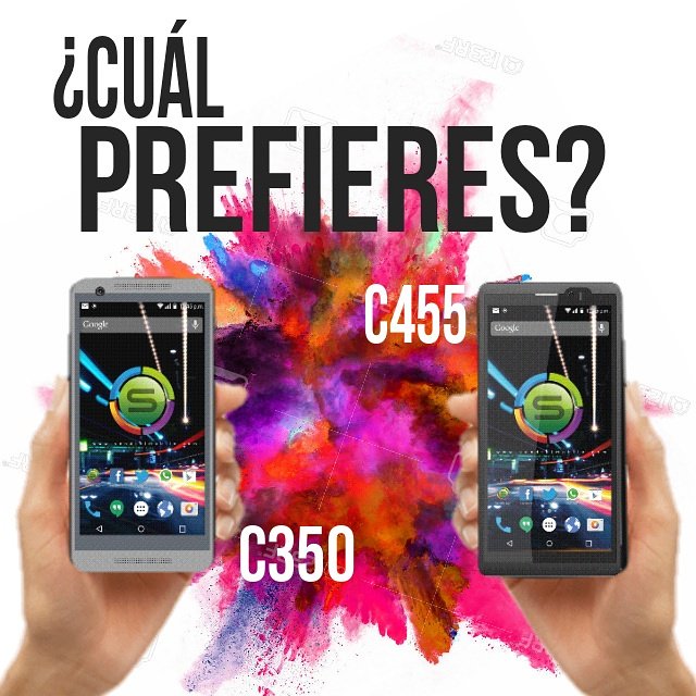 Sendtel's tweet photo. Dos teléfonos de #Sendtel que no puedes perderte... Pero cuéntanos ¿cuál prefieres tú? ¿C350 o C455? Lo mejor para tí en #Sendtelmobile. https://t.co/GLGWnXMX8l
