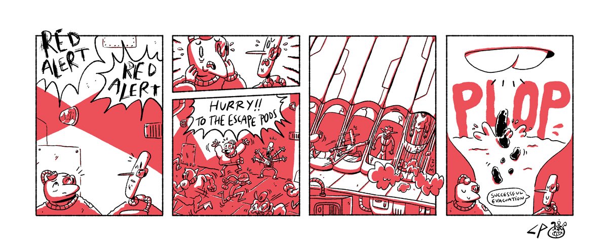 Danger! Danger! It's time to EVACUATE!