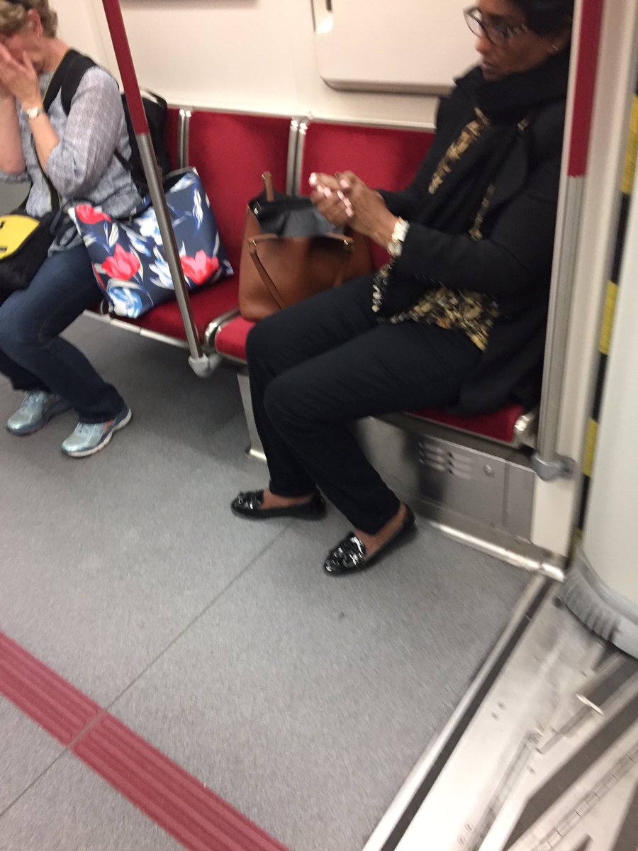 #TTC your bag gets a seat! and your bag gets a seat! everyone's bag gets a seat!
