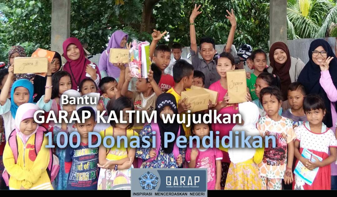 GARAP_KALTIM's tweet photo. Bantu GARAP KALTIM Wujudkan 100 Donasi Pendidikan

📌Klik on :
https://t.co/LxixjQZJIW

Contact Person : 
0852 4741 8869 (Yaumil) https://t.co/ciNHoU5a8s