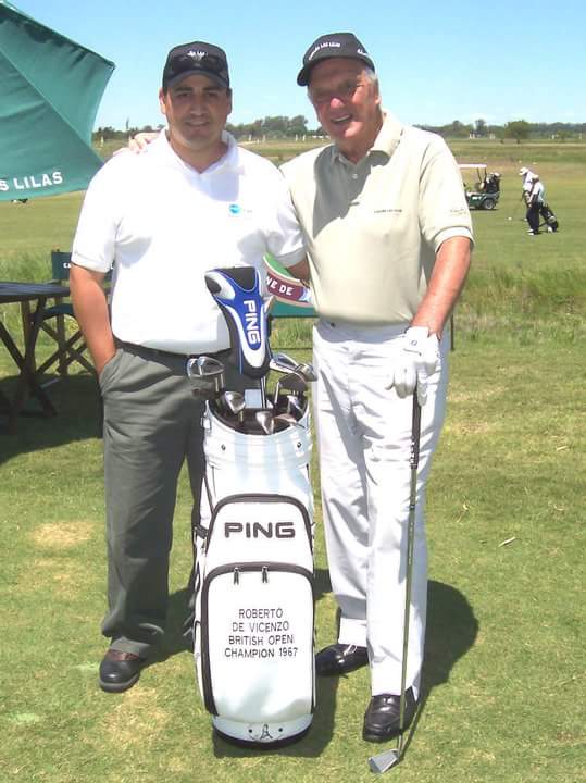 morere's tweet photo. Nos dejó el más grande golfista de todos los tiempos! Un abrazo Maestro Roberto De Vicenzo! Que sigan los birdies donde quiera que vayas! https://t.co/1L3HG5vWEV
