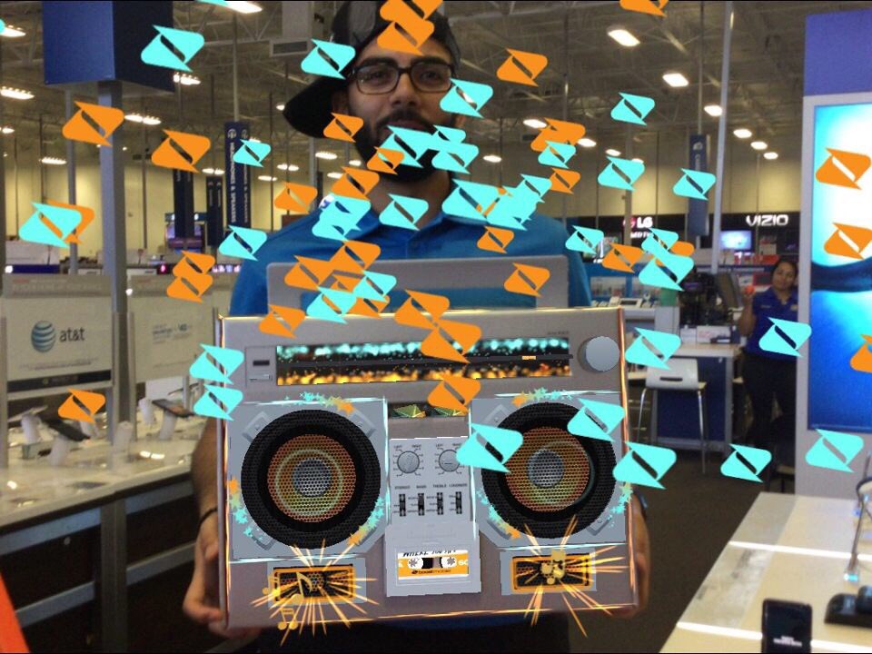 sprjoecast's tweet photo. Pumpin out the jams and good deals in Best Buy Montclair. Come activate a new Boost Mobile phone and get your first month free!!#bbyboostday https://t.co/Q17AL4GMWU