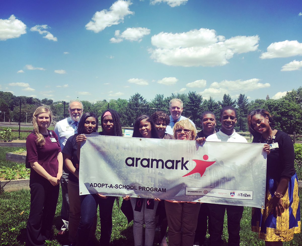 TriZenLLC's tweet photo. Thanks @Aramark for hosting students from Overbrook High School for a corporate tour and lunch! @gearupphilly @ULPhilly https://t.co/DAe1UQQGdR