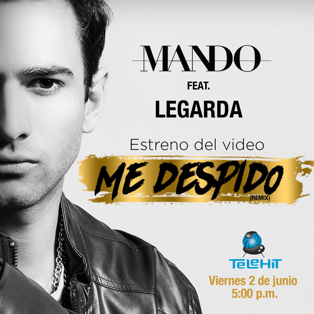 comandersmty's tweet photo. Mañana Mando estará promocionando #MeDespido No se lo pierdan a las 11:30 am en @programa_hoy y a las 5 pm en @tvtelehit 😋😻 https://t.co/fzgUfDYZgZ