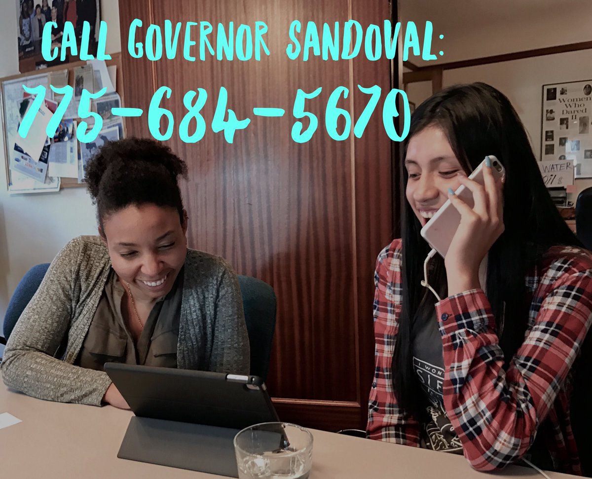 PLANevada's tweet photo. Myra just called @govsandoval asking him to support #MinimumWage #EqualPay &amp; #BanTheBox ! #nvleg #AB384 #SB397 #AB175 #SJR6 #SB106 https://t.co/Hssqvd7L8z
