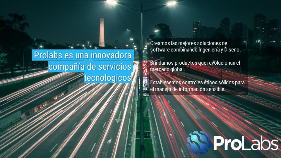 Prolabsar's tweet image. Llevamos tu empresa al siguiente nivel.
prolabs.io/es/
#Innovacion #Software #Startup #Producto #Calidad #Crecimiento #Digital