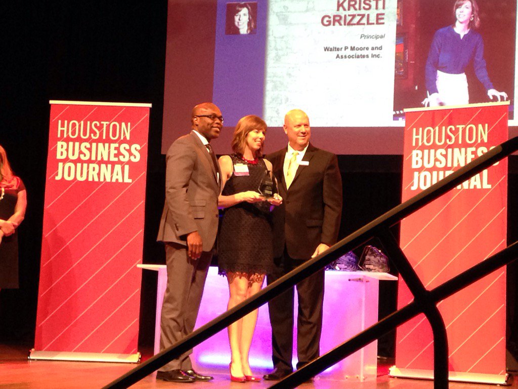 greglrhodes's tweet photo. So proud of my amazing friend and partner @KmGriz Congrats! #hbj #40under40 @WalterPMooreEng https://t.co/KHQ0Wn5M9E