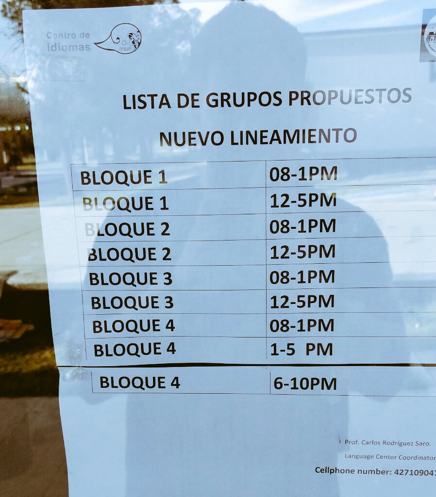 EnglishTec's tweet image. If you're interested on taking a Summer course here's a schedule.
June 2nd is your last chance to get enrolled! Courses start on Monday 5th