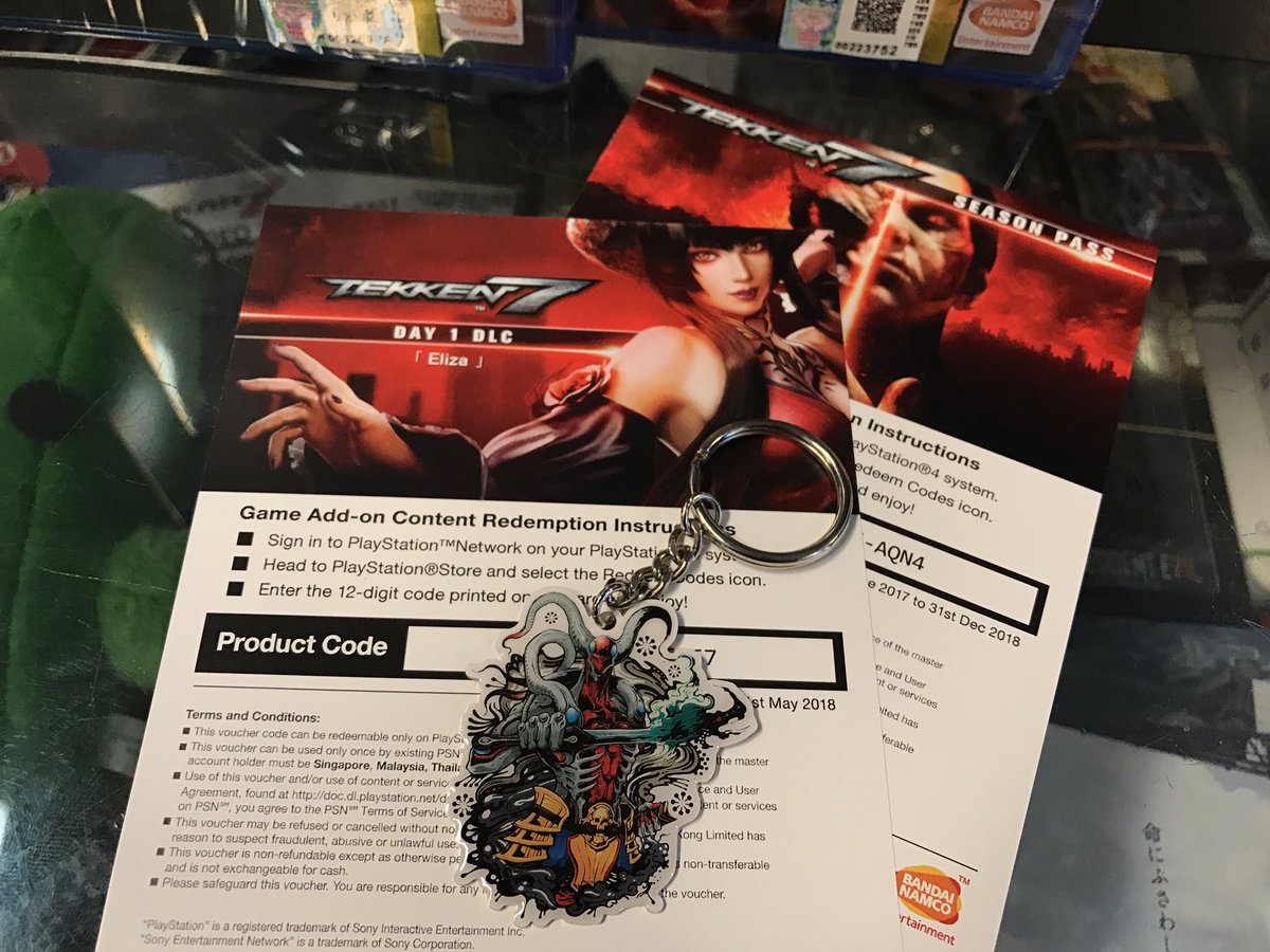 HeavyArm U-Store al Twitter: "PS4 Tekken 7 All Edition in stock now. Free Yoshimitsu Keychain for Standard Edition while stock last. https://t.co/gZSw9EoD4k" /