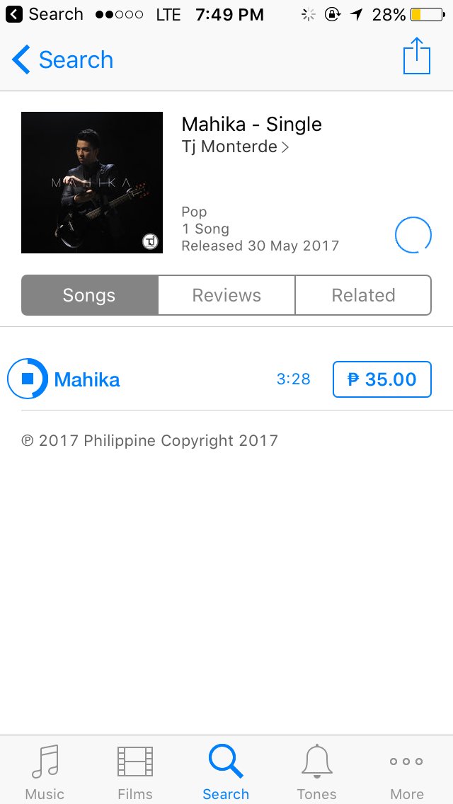 cidrawrr's tweet photo. #Mahika on iTunes 🎶 Downloading ATM. 😍 May mahika ka bang dala-dala kuya @tjmusicmonterde ?😊 #TJMonterde #Mahika #Copyright2017 https://t.co/TNcvyrMCs3