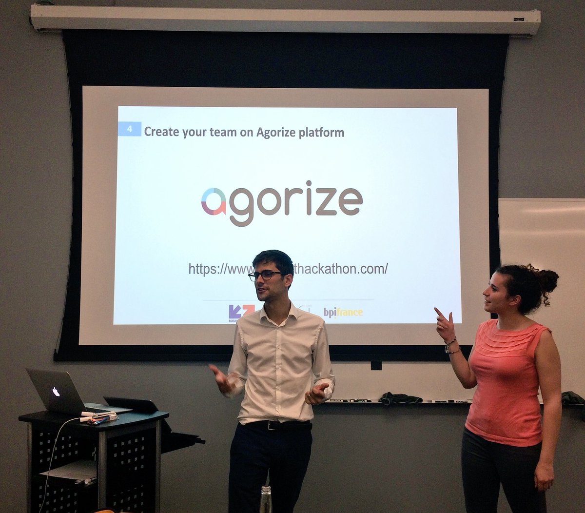 saas_lander's tweet photo. Choose a #challenge and sign up w/ your team on @agorize!! #hackathon #hackathonNY #hack #UX #API #startups @CogniK_ @Deep_Algo #Impact17 https://t.co/fHhJe6vlzS