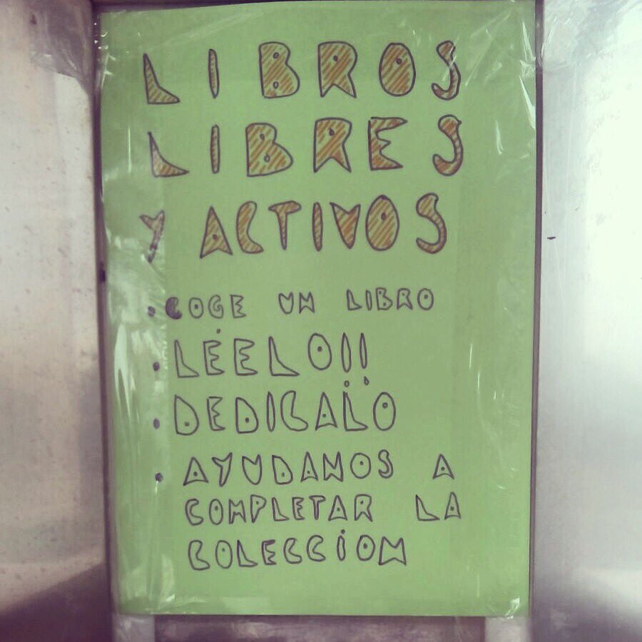 librosactivos's tweet photo. ¡Coge un libro y deja otro! ¡Ayúdanos a completar la colección! #LibrosLibresyActivos https://t.co/JLGSFqDDMq