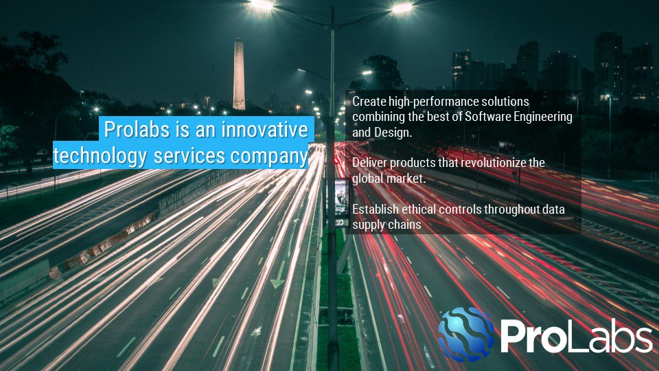 Prolabsar's tweet image. We Take your Business to the Next Level.
prolabs.io/en/
#Innovation #Startup #Software #Product #Team #Agile #Web #Digital #Trust