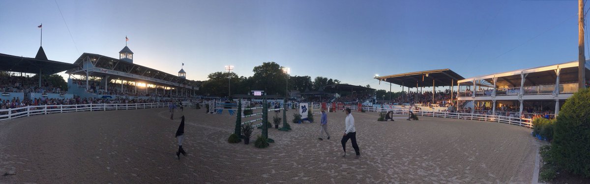 showmanagement1's tweet photo. We're at $225,000 Sapphire Grand Prix @Devon1896 - packed house!
LIVE SCORING: https://t.co/cACauCCC8P
LIVESTREAM: https://t.co/ZRbk07AaDL https://t.co/WWzTlI9xNC
