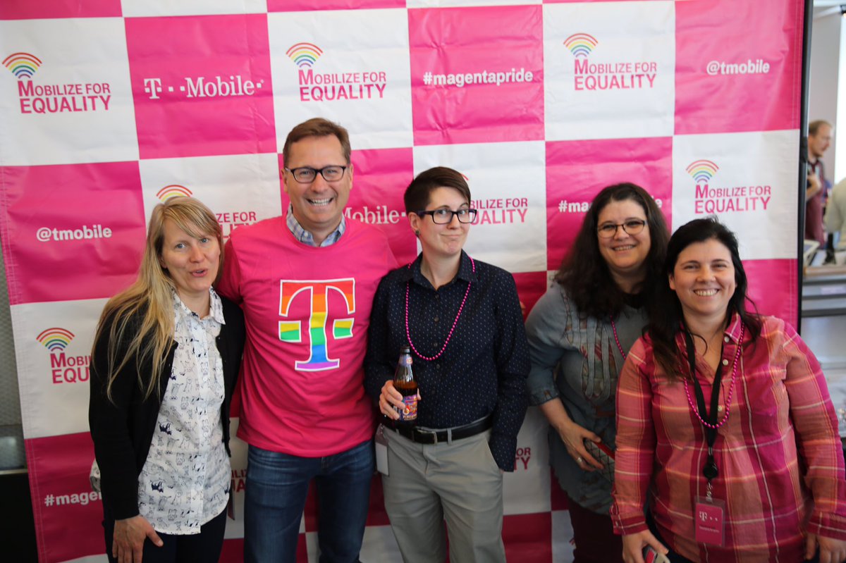 MikeSievert's tweet image. .@TMobile kicked off support of #Pride2017 &amp;amp; lots more to come this month!! #UnlimitedPride #MobilizeForEquality