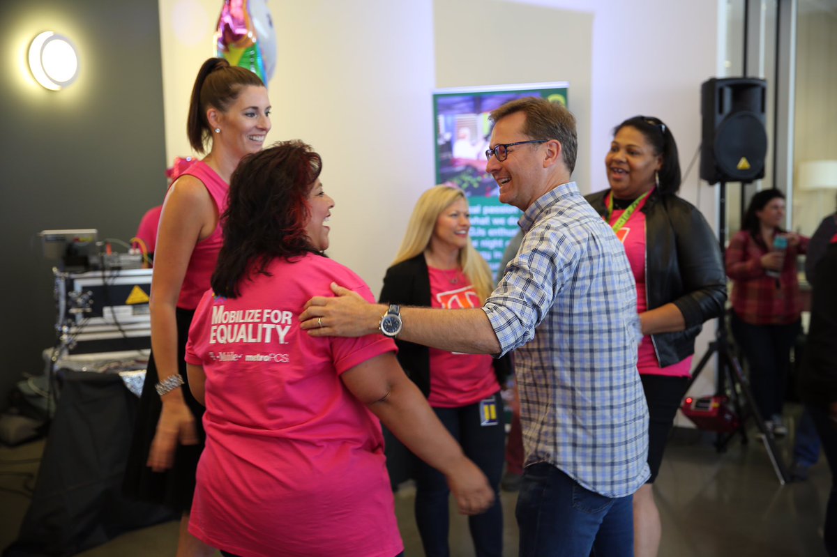 MikeSievert's tweet image. .@TMobile kicked off support of #Pride2017 &amp;amp; lots more to come this month!! #UnlimitedPride #MobilizeForEquality
