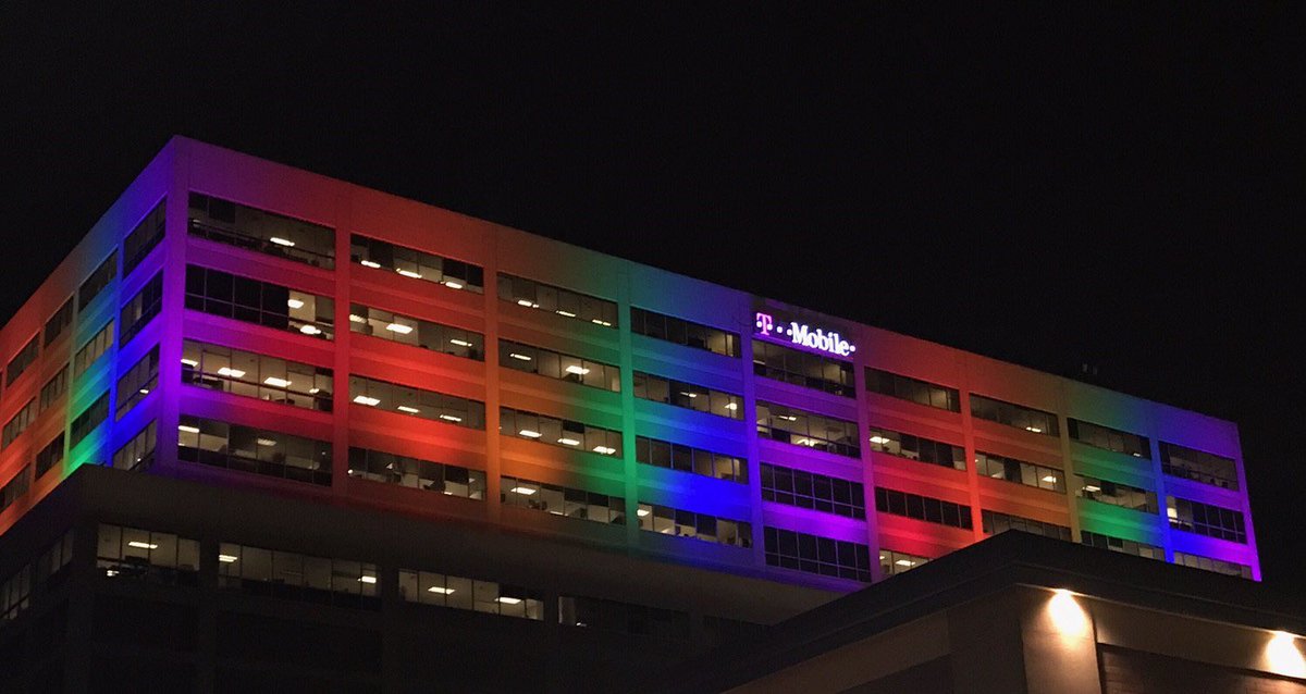 MikeSievert's tweet image. .@TMobile kicked off support of #Pride2017 &amp;amp; lots more to come this month!! #UnlimitedPride #MobilizeForEquality