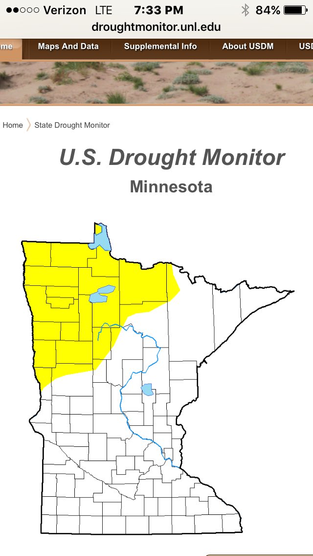 RocknRollAgrnmy's tweet photo. Remember #drought16? Posting in hopes of some precipitation. After summer/fall of 2016- this is interesting. Dry is relative https://t.co/Kfx28AYKih