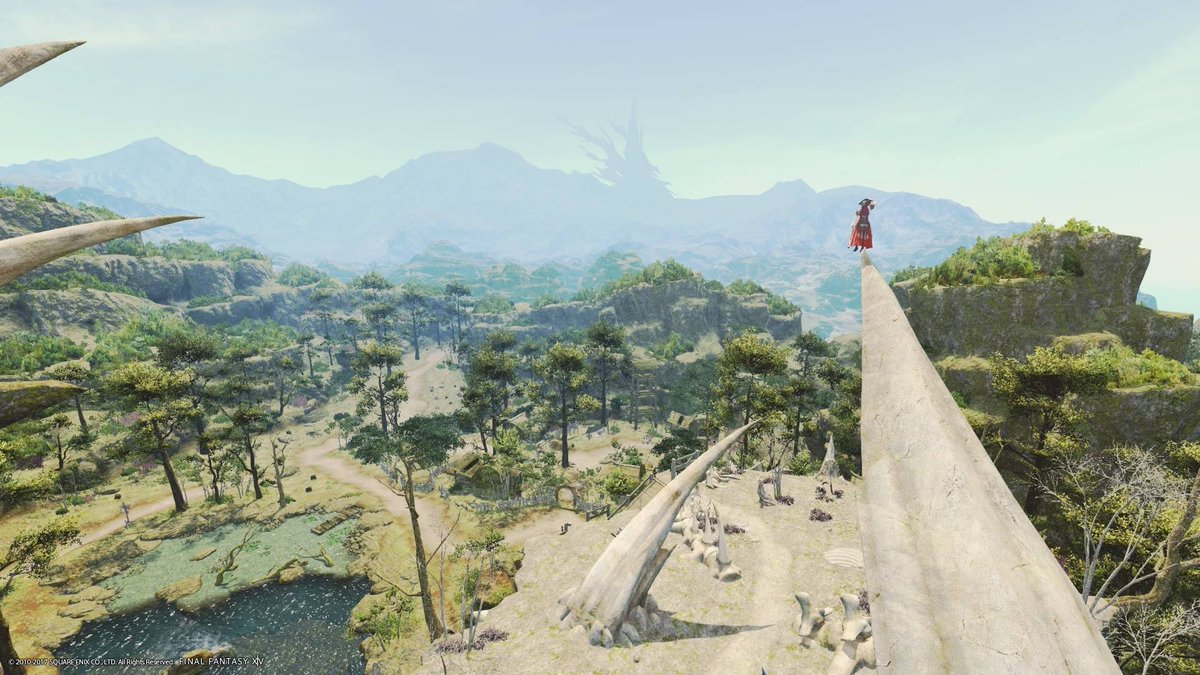 Rhia_n_non's tweet photo. A sightseeing log journey! Beautiful #LaNoscea #XIV14Days #Mintsky #Cerberus https://t.co/OY1H14c1hh
