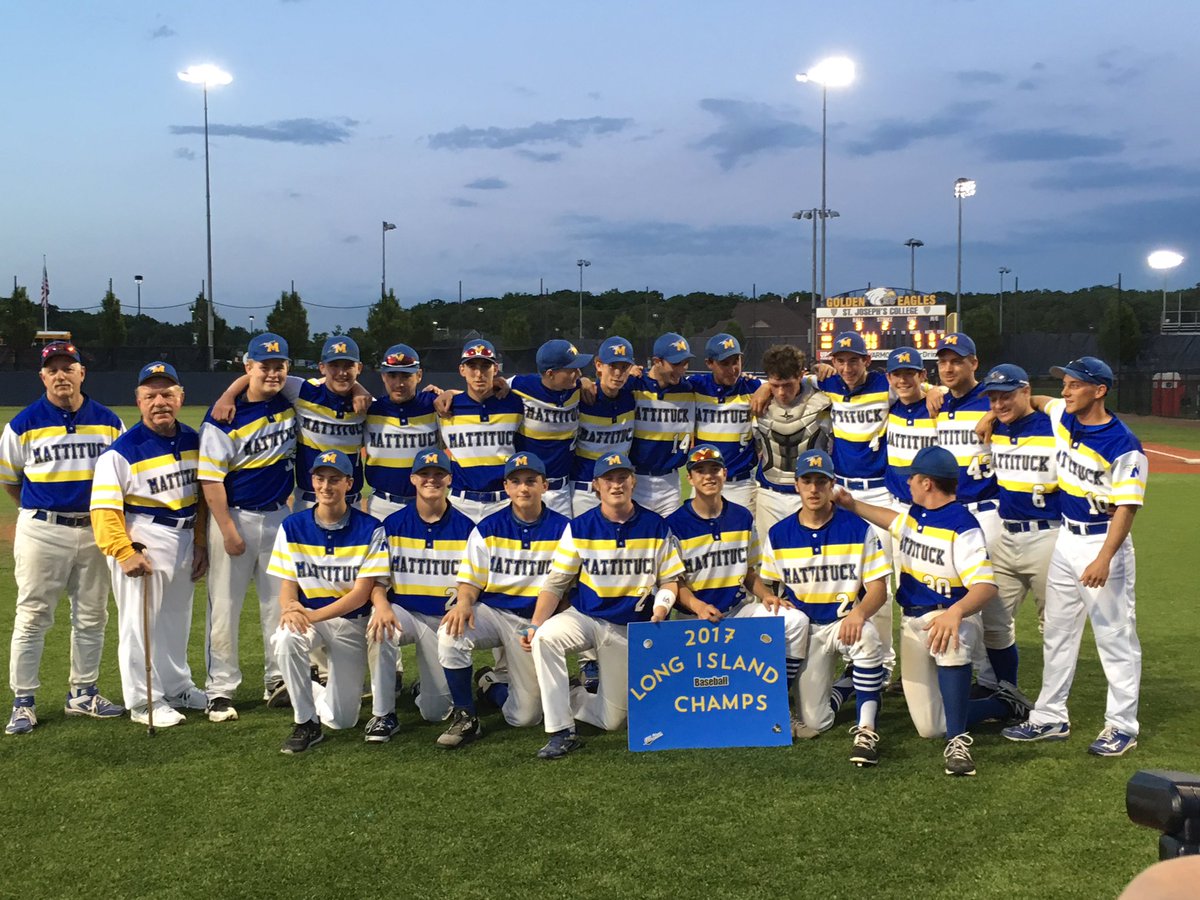 thesuffolktimes's tweet photo. A no-hitter by Brendan Kent propels Mattituck to 1-0 win over Wheatley in Southeast Region Semis. Mattituck will play again Sat. https://t.co/nYBpfeHcO8