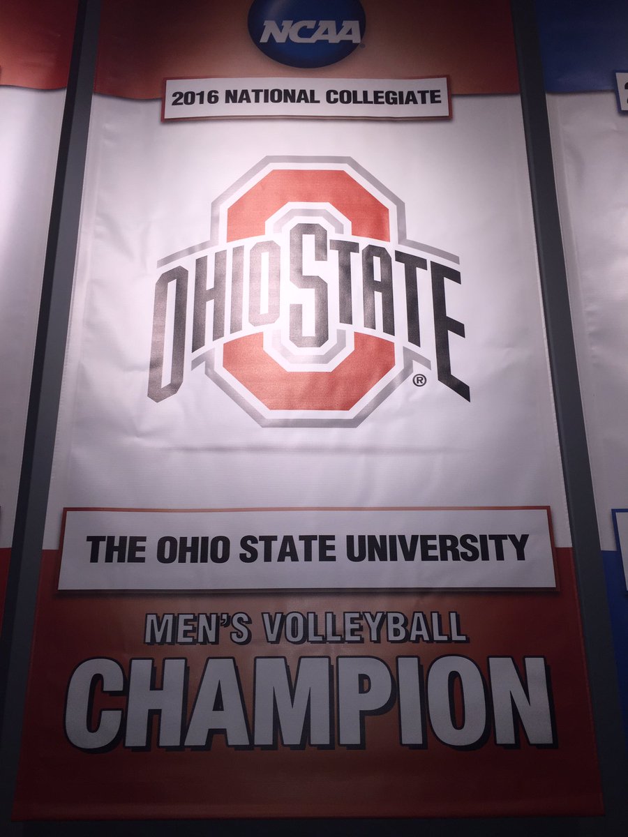 OhioStateMVB's tweet photo. Blake Leeson perusing the NCAA Hall of Champions while in Indy for the Career in Sports Forum and look what he found...

#GoBucks #LeadLearn https://t.co/6cm2OUjFjV
