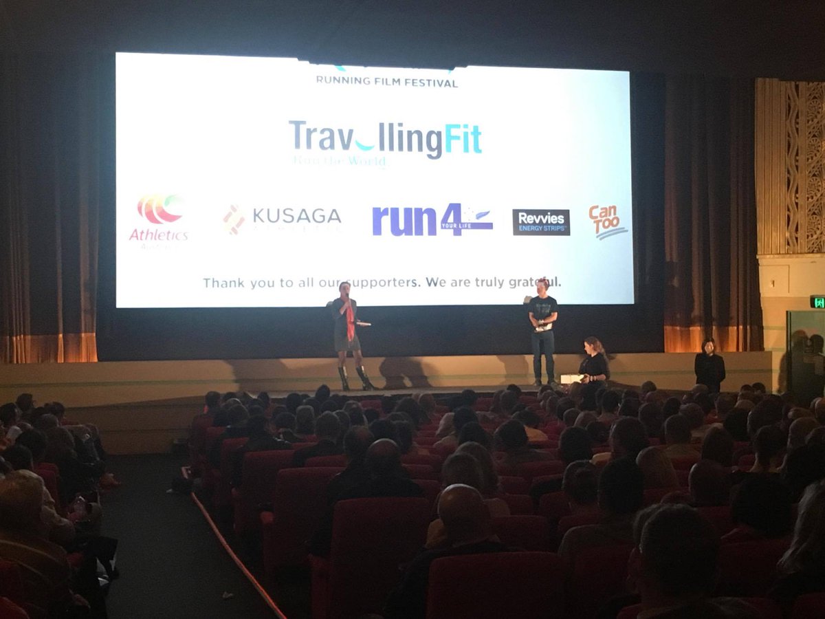CanTooRunSwim's tweet photo. What a night! #Congrats @RuNation_AU on a successful premiere & thank you for choosing #cantoo as Charity of Choice! #curingcancertogether https://t.co/dWFCnxo5gF