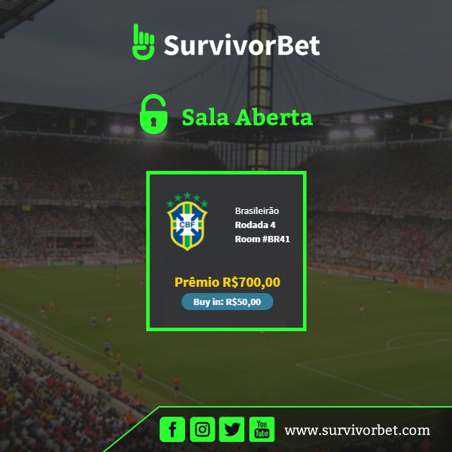 SurvivorBet's tweet photo. Sala Aberta - Room #BR41 com pote gordo. Quem não entrou, entra que ainda da tempo. #survivorbet #salaaberta #survive #sobreviventes https://t.co/z8yHfmtHbB